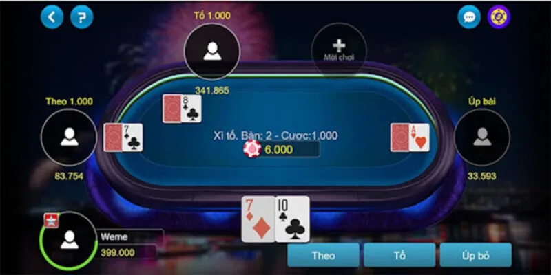 Luật và cách chơi poker xì tố anh em cần tham khảo